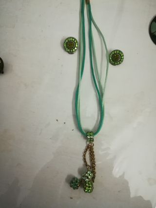 Collana e orecchini vintage