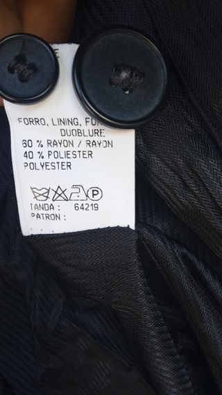 Don Algodon Blazer Vintage Lana 42