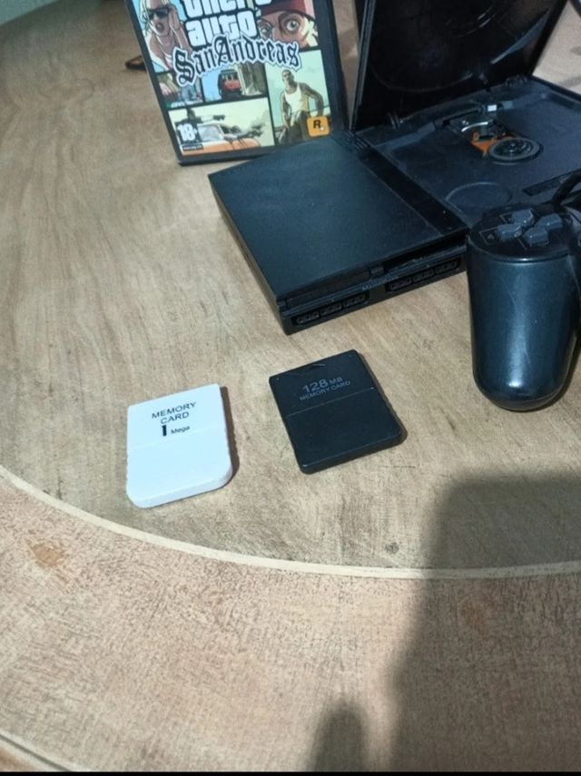 Consola PS2 Slim (PlayStation 2) + 2 juegos