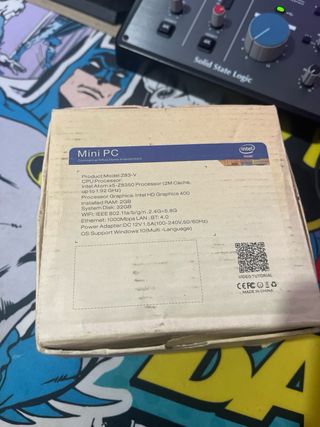 Mini PC Intel Z83-V - Negro