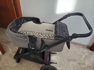 Carrito Jané Muum + capazo + silla + maxi-cosi