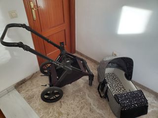 Carrito Jané Muum + capazo + silla + maxi-cosi