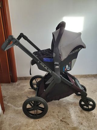 Carrito Jané Muum + capazo + silla + maxi-cosi