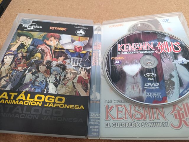DVD Kenshin: El Guerrero Samurai