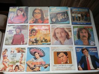 Lote de 12 singles, 8 €