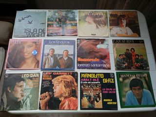 Lote de 12 singles, 8 €