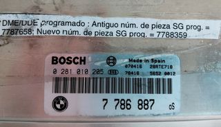 Ecu motor BMW 320D/E46/ 0281010205//7786887