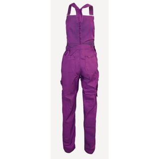 Salopette Mono trabajo mujer - morado