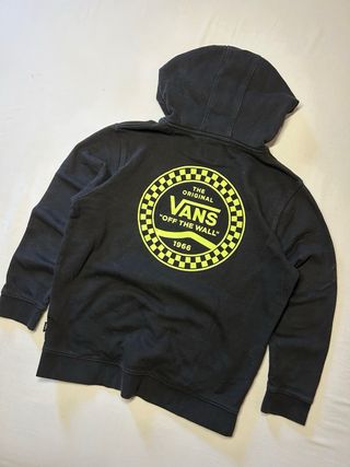 Felpa Vans nera XL bambino