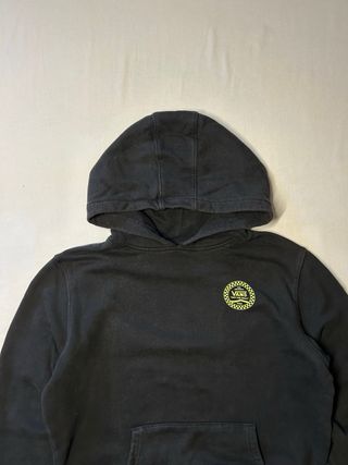 Felpa Vans nera XL bambino