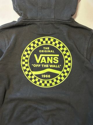 Felpa Vans nera XL bambino