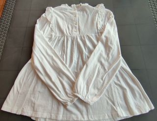 Blusa niña crudo talla 13-14 años