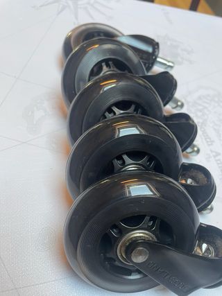 Ruedas silla oficina 