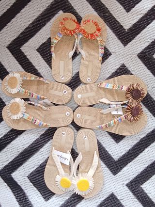 Lote 10 pares de sandalias al por mayor