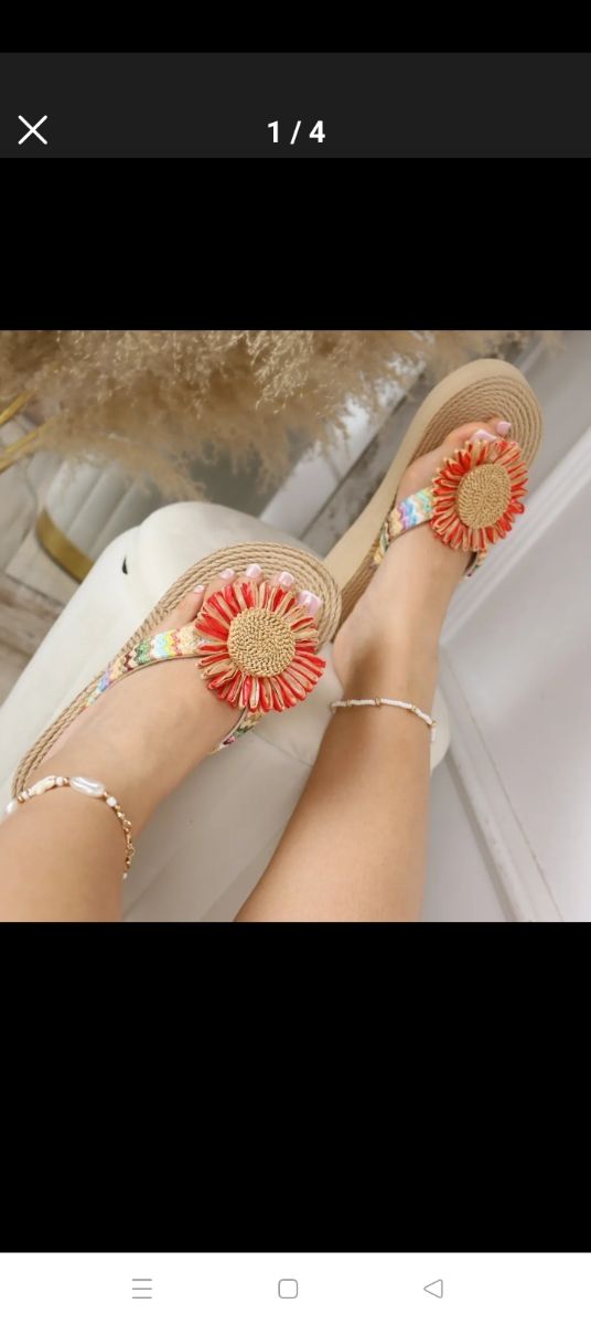 Lote 10 pares de sandalias al por mayor