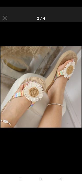 Lote 10 pares de sandalias al por mayor