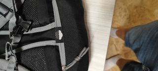 Mochila Crivit negra y gris