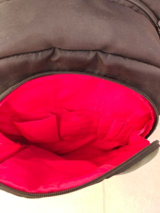 Mochila Ferrari negra y roja