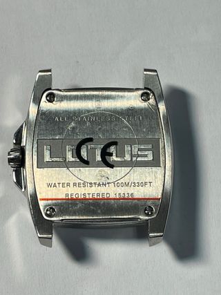 Reloj Lotus acero 