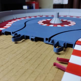 Rotonda impresa en 3D compat. Scalextric SCX