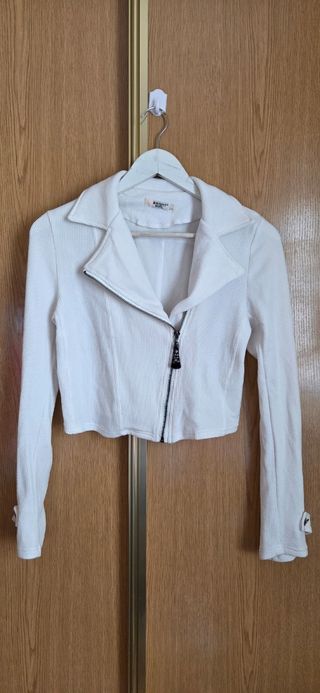 Chaqueta blanca mujer talla M