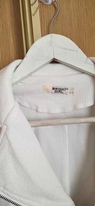 Chaqueta blanca mujer talla M
