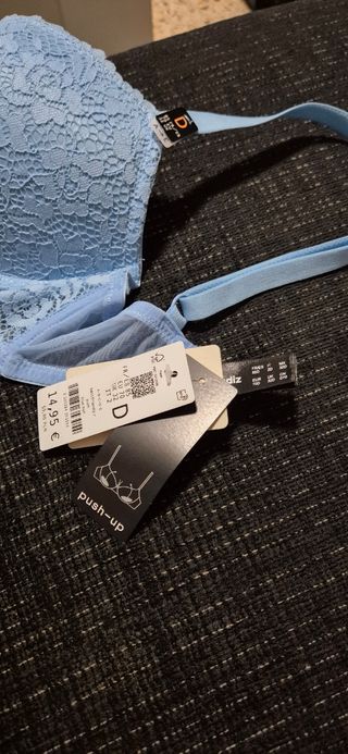 Sujetador Undiz azul 85D