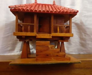 Maqueta casa asturiana años 50