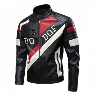 Chaqueta moto piel sintética totalmente nueva 2XL