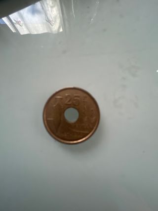 Moneda 25 pesetas Melilla
