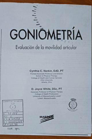 Pack de libros de fisioterapia/medicina