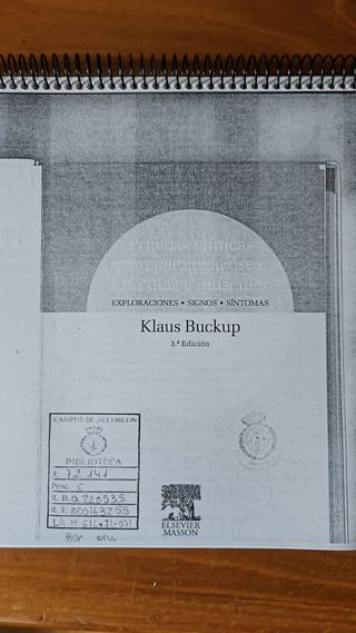 Pack de libros de fisioterapia/medicina