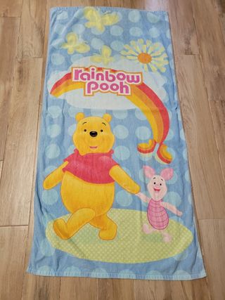 Toalla Winnie Pooh arcoiris