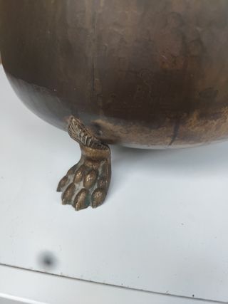 Jarra cobre antigua grande