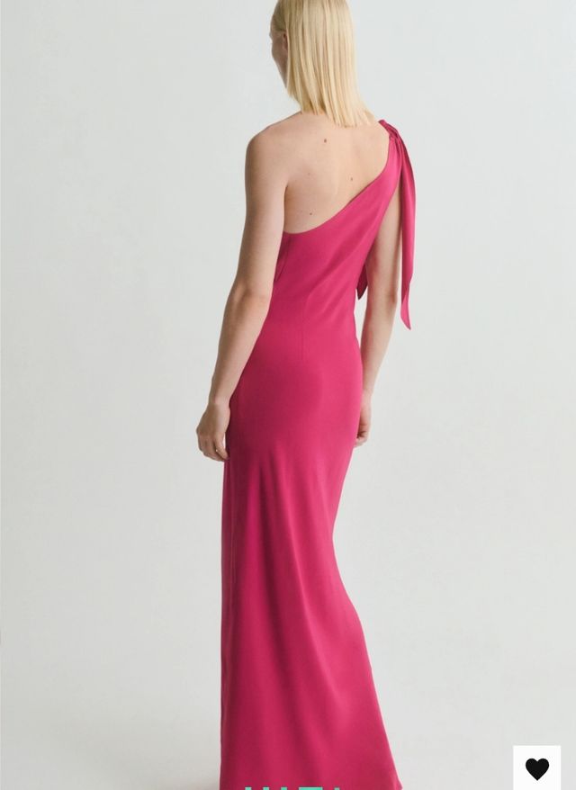 Vestido rosa fiesta - Talla M