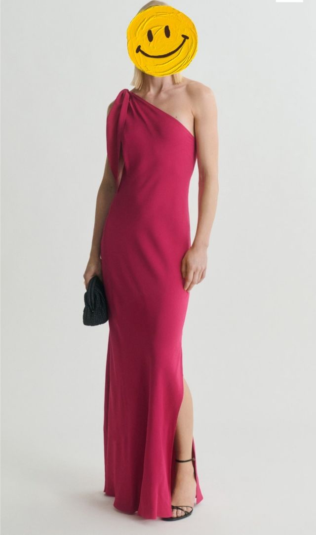 Vestido rosa fiesta - Talla M