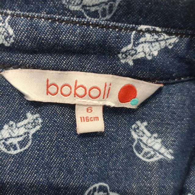 Camisa vaquera niño - Coches