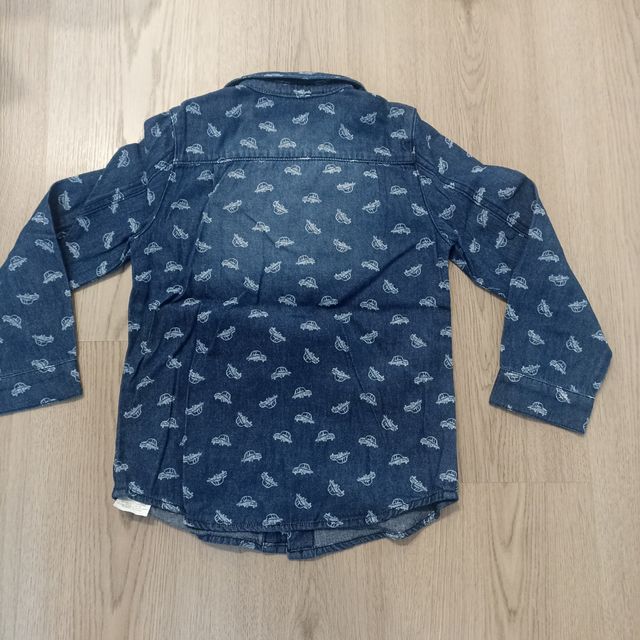 Camisa vaquera niño - Coches