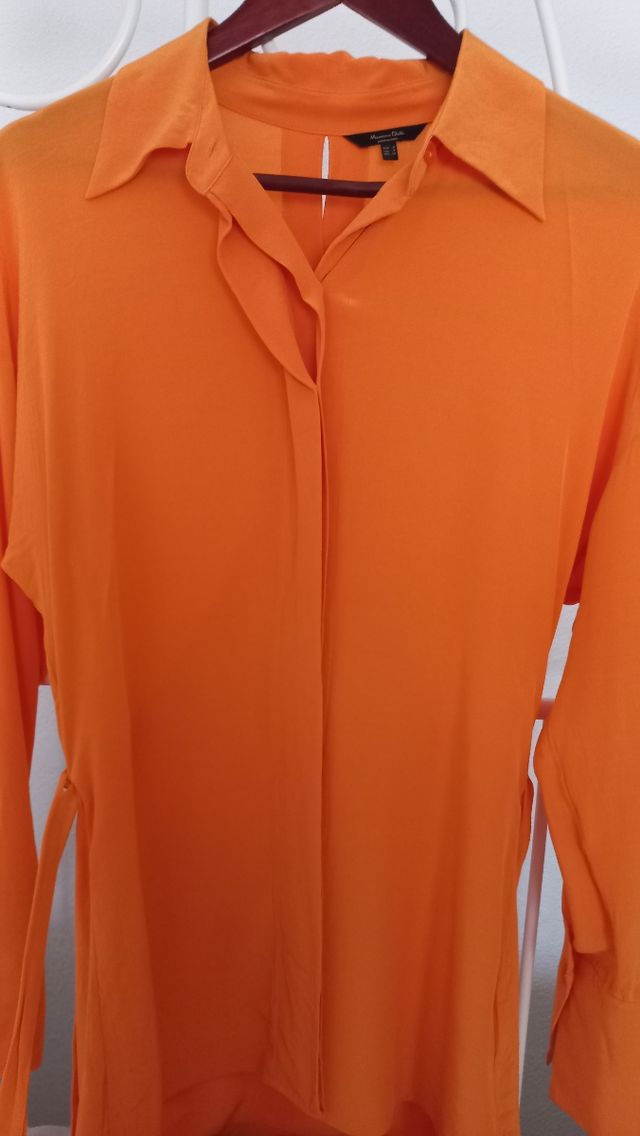 Camisa de manga larga.