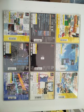 28 Juegos PS1 Japón - ¡Colección!