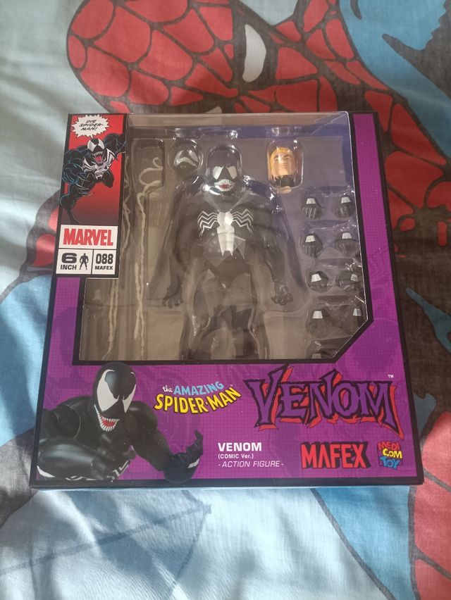 Venom Mafex Medicom Spiderman Eddie Brock