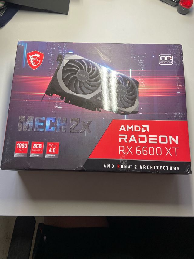 Gráfica AMD Radeon RX 6600 XT MSI Mech 2X