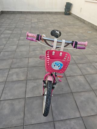 Bicicleta niña BTWIN 16" rosa