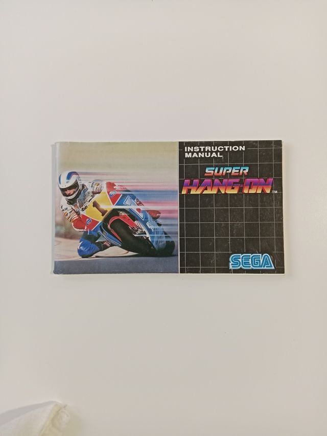 Manual Super Hang-On Megadrive - SEGA