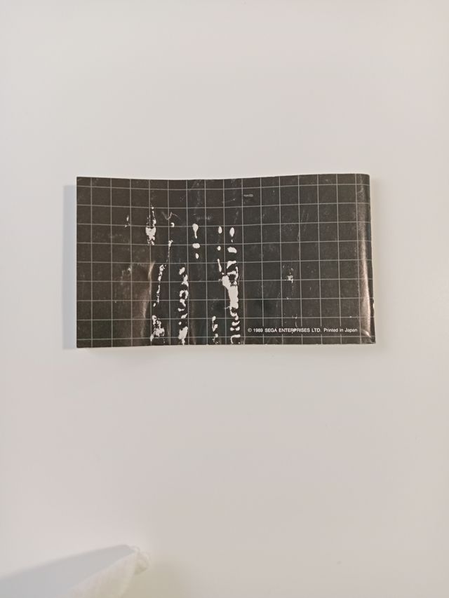 Manual Super Hang-On Megadrive - SEGA