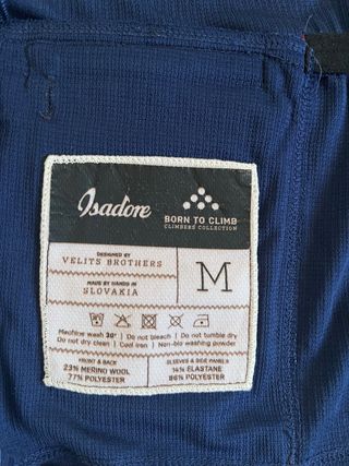 Isadore - Maillot ciclismo técnico azul