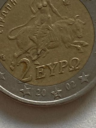 2€ Grecia 2002 monete - Rare