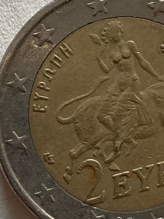 2€ Grecia 2002 monete - Rare