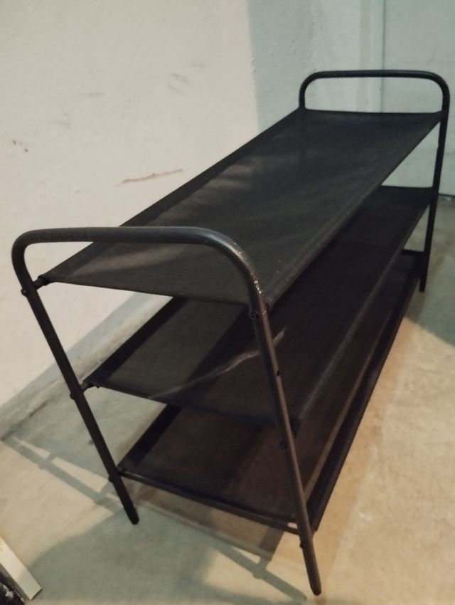 Zapatero 3 niveles - Negro