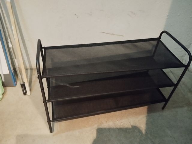 Zapatero 3 niveles - Negro